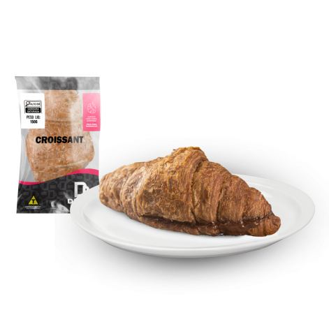 Croissant de  chocolate